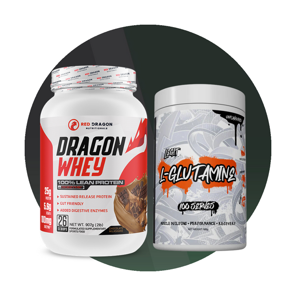 Dragon Whey 900g + Legit 500g Glutamine