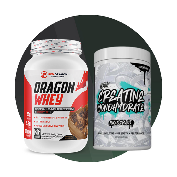 Dragon Whey + Legit 500g Creatine