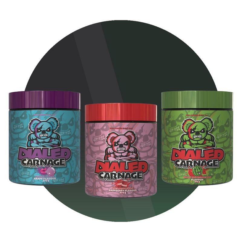 Dialed Carnage NEW FORMULA Triple Pack