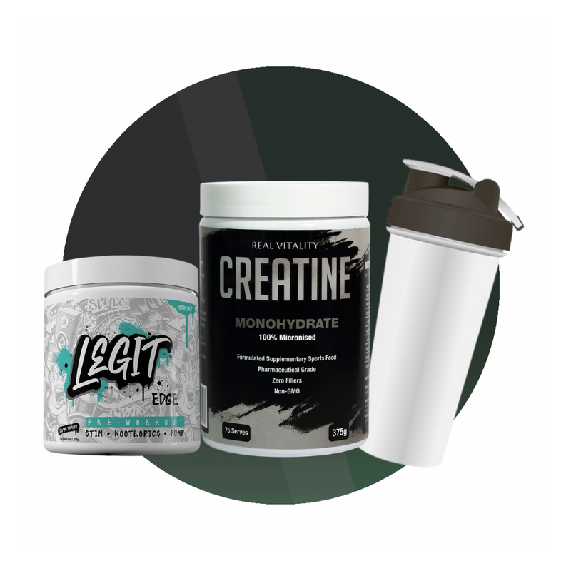 Legit Edge + Creatine + Shaker