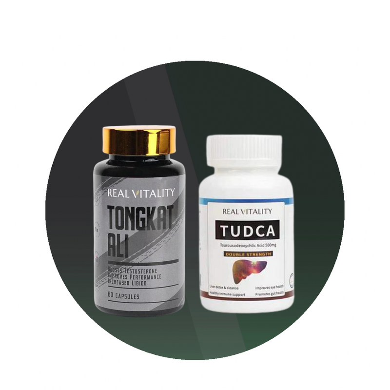 Real Vitality Tongkat + Real Vitality Tudca Stack