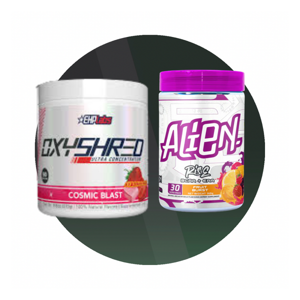 Oxyshred + Alien Rise BCAA'S