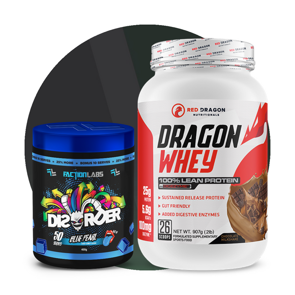 Disorder + Dragon Whey Stack